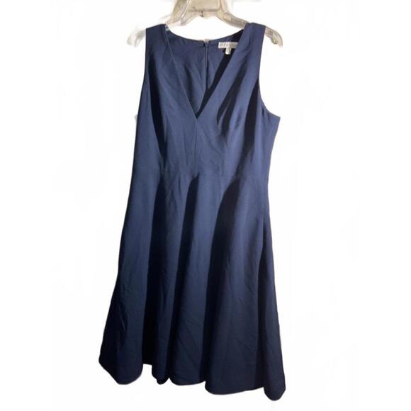 Dress the Population Dresses & Skirts - Dress the Population Catalina Fit and Flare Navy Blue A-Line Dress XXL